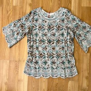 Solitaire Embroidered Blouse